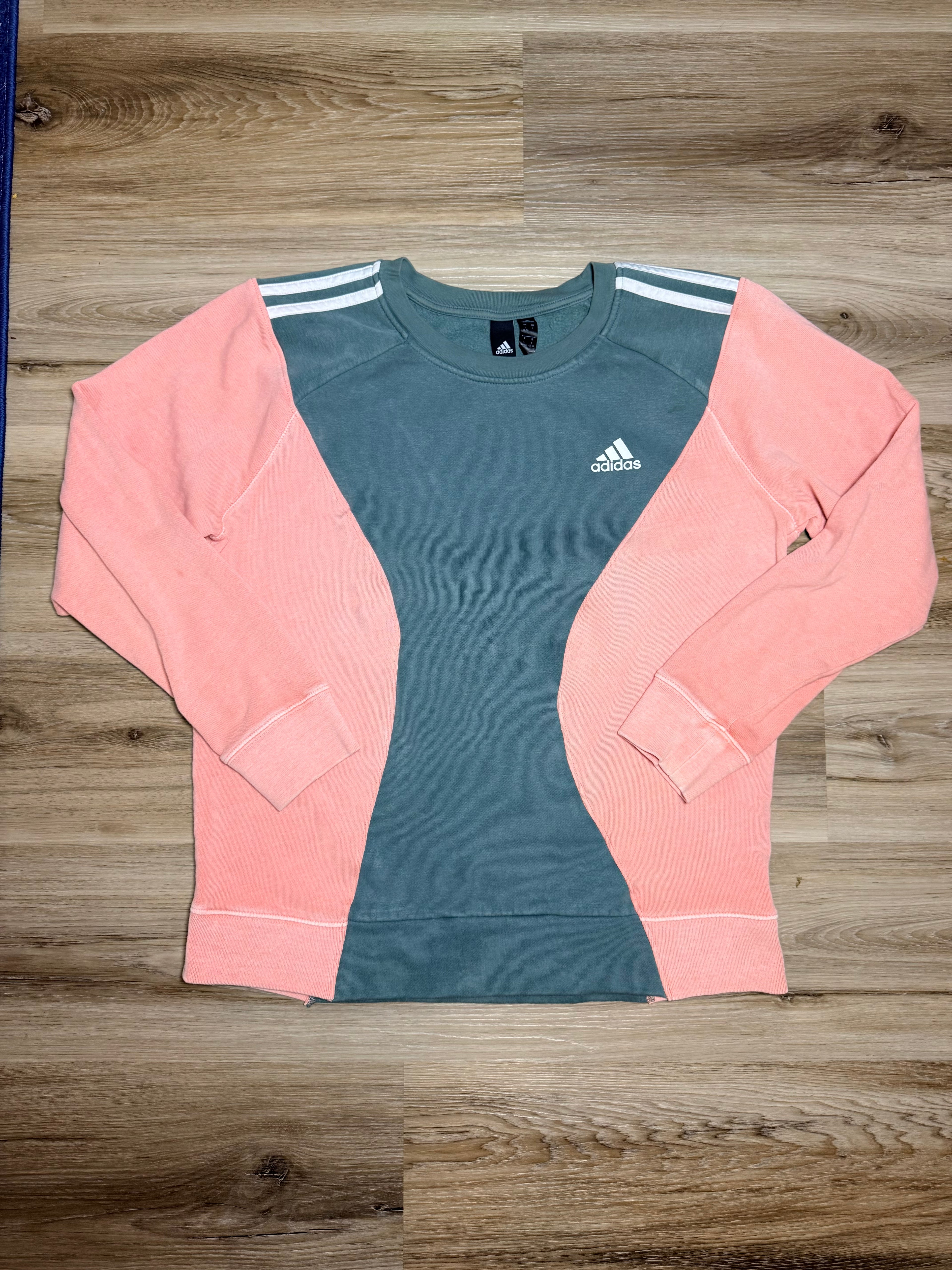 Adidas coral and mint - Upcycled crewneck – One-of-a-Kind & Sustainably Made