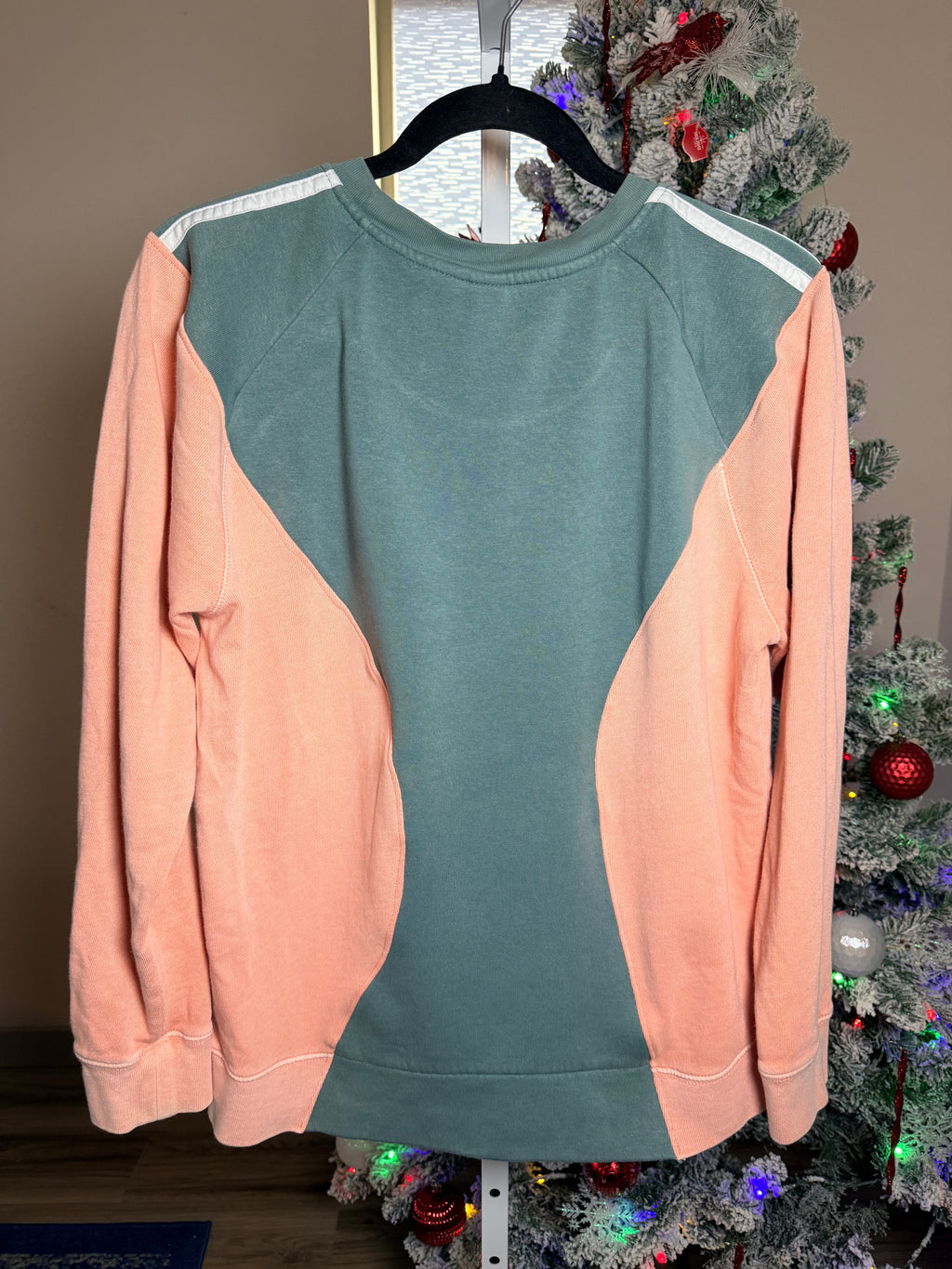 Adidas coral and mint - Upcycled crewneck – One-of-a-Kind & Sustainably Made