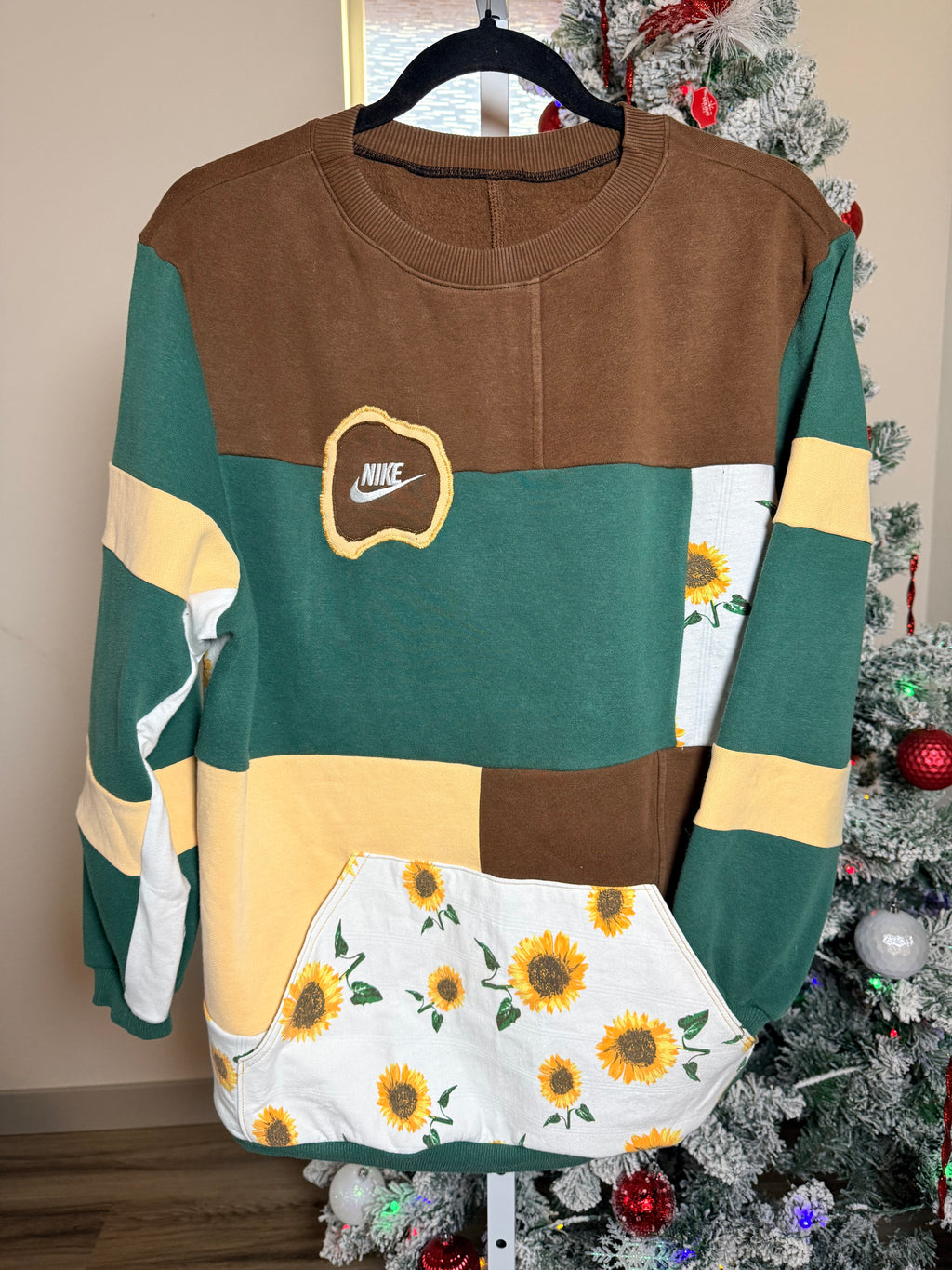 Nike brown floral - Upcycled crewneck – One-of-a-Kind & Sustainably Made