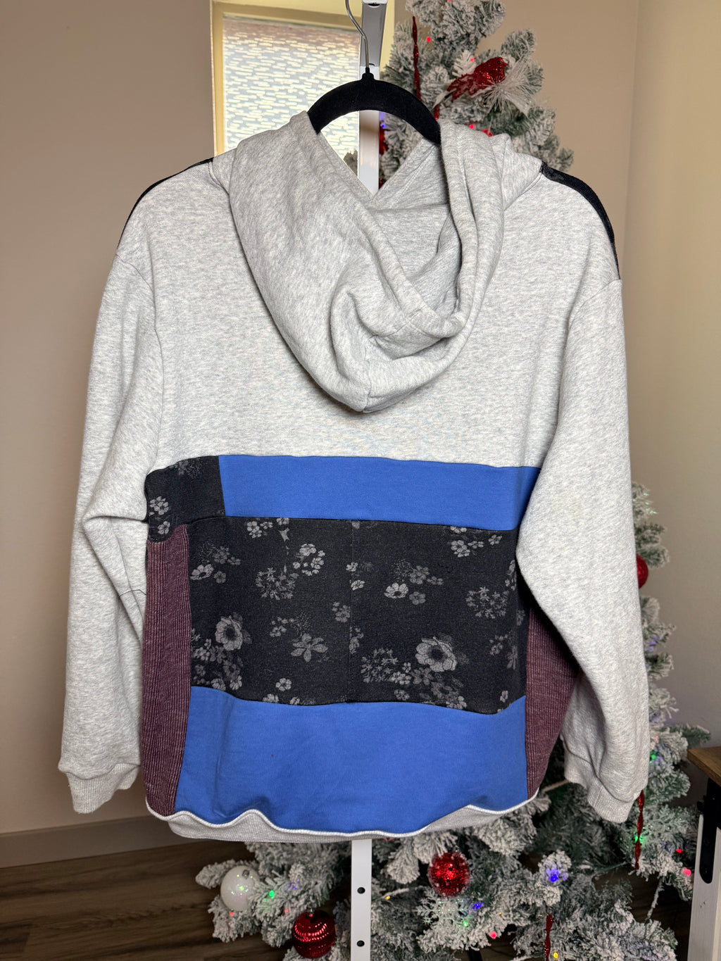 Carhartt grey - Upcycled Hoodie – One-of-a-Kind & Sustainably Made